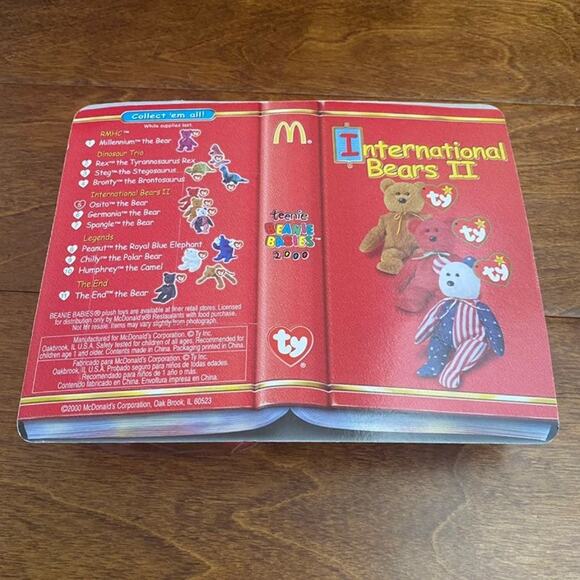 TY BEANIE BABIES 1999 Osito Mexico Bear - Picture 3 of 3